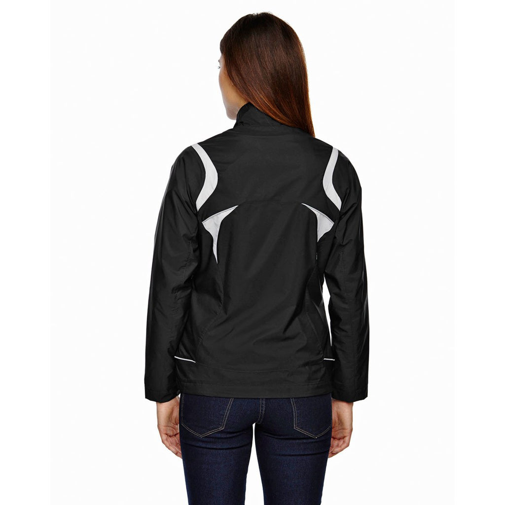 North End Women's Black Venture Mini Ottoman Jacket