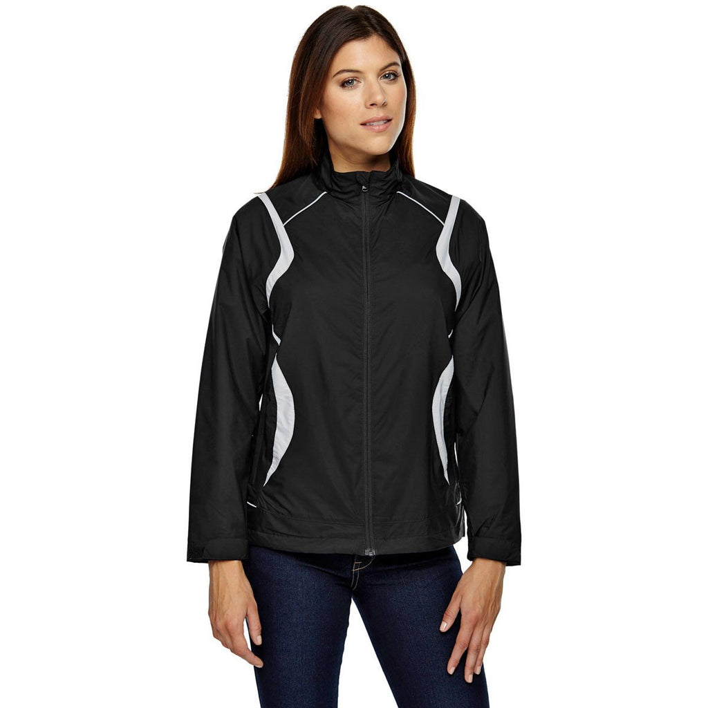 North End Women's Black Venture Mini Ottoman Jacket