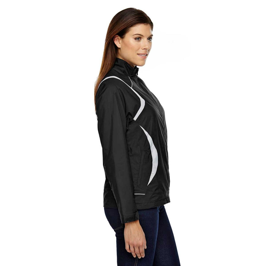 North End Women's Black Venture Mini Ottoman Jacket