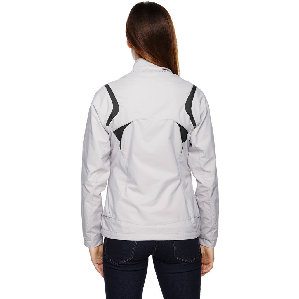 North End Women's Grey Frost Venture Mini Ottoman Jacket