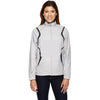 North End Women's Grey Frost Venture Mini Ottoman Jacket