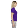 Core 365 Women's Campus Purple Pace Performance Pique Crewneck