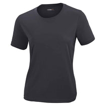 Core 365 Women's Carbon Pace Performance Pique Crewneck
