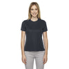 Core 365 Women's Carbon Pace Performance Pique Crewneck