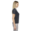 Core 365 Women's Carbon Pace Performance Pique Crewneck