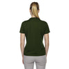 Core 365 Women's Forest Green Pace Performance Pique Crewneck