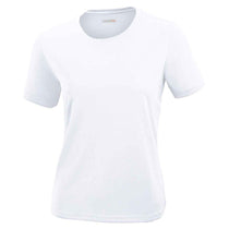 Core 365 Women's White Pace Performance Pique Crewneck