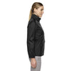 Core 365 Women's Black Climate Seam-Sealed Lightweight Variegated Ripstop Jacket