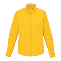 Core 365 Women's Campus Gold Operate Long-Sleeve Twill Shirt