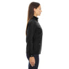 North End Women's Black Forecast Three-Layer Light Bonded Travel Jacket