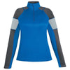 North End Women's True Royal Quick Performance Interlock Half-Zip Top