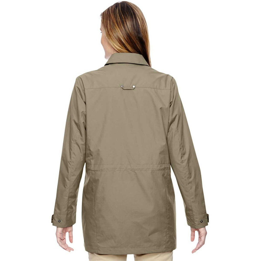 North End Women's Stone Excursion Jacket with Fold Down Collar