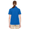 Core 365 Women's True Royal/Carbon Motive Performance Pique Polo with Tipped Collar