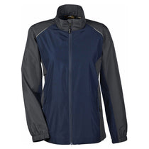 Core 365 Women's Classic Navy/Carbon Stratus Colorblock Lightweight Jacket