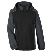 Core 365 Women's Black/Carbon Inspire Colorblock All-Season Jacket