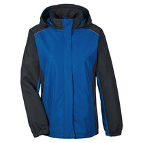 Core 365 Women's True Royal/Carbon Inspire Colorblock All-Season Jacket