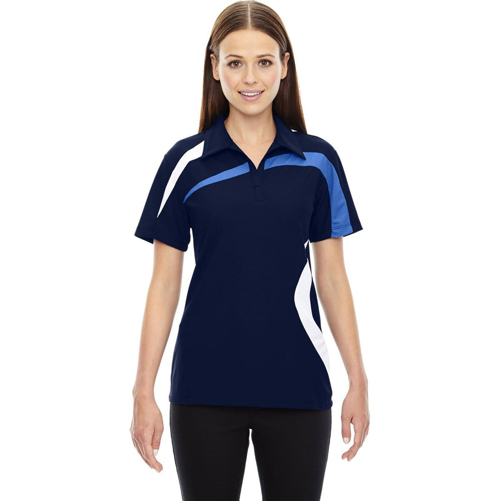 North End Women's Night Impact Performance Colorblock Polo