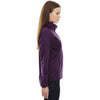 North End Women's Mulberry Purple Splice Soft Shell Jacket with Laser Welding