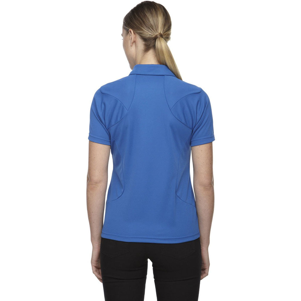 North End Women's Nautical Blue Dolomite UTK Performance Polo
