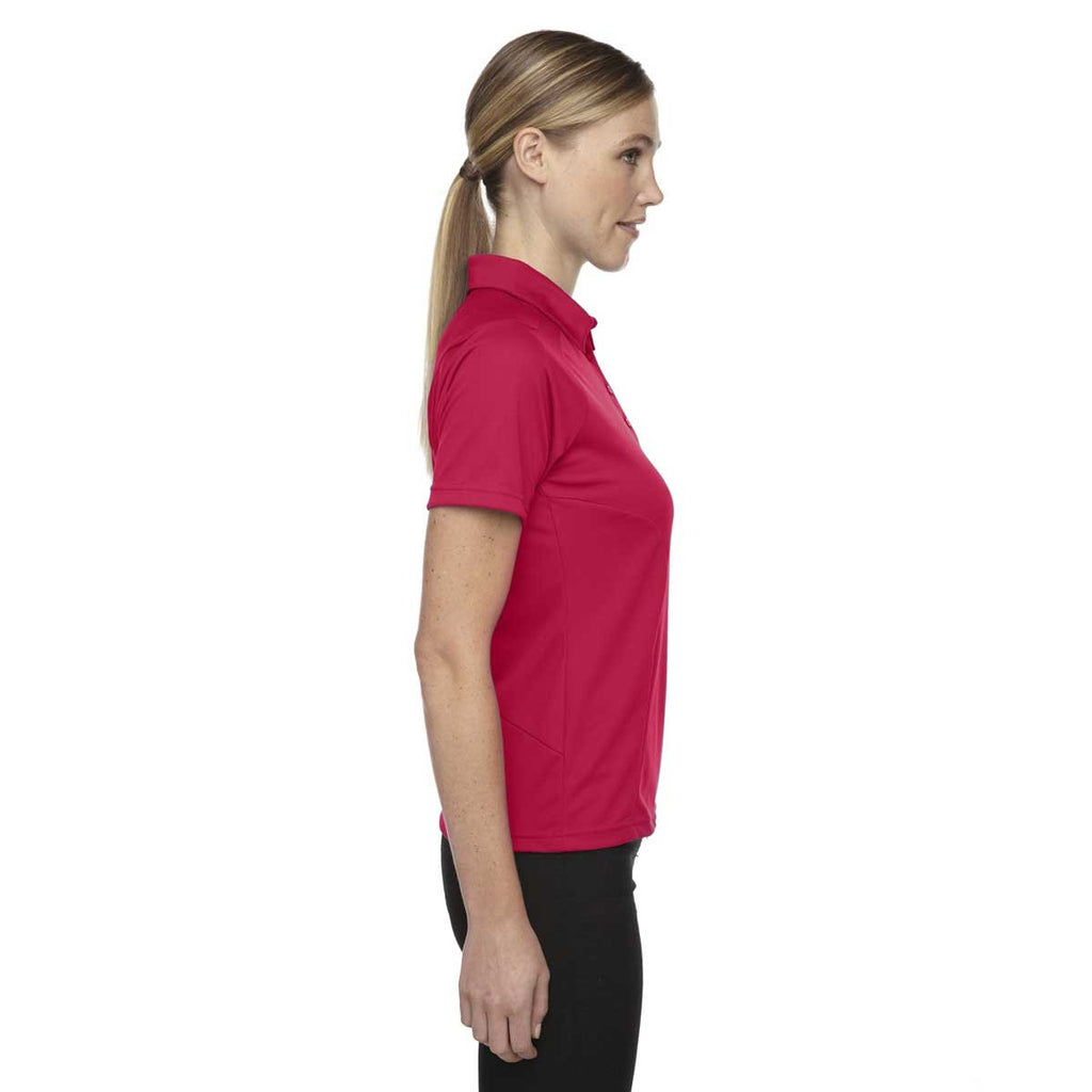 North End Women's Olympic Red Dolomite UTK Performance Polo