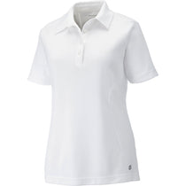 North End Women's White Dolomite UTK Performance Polo