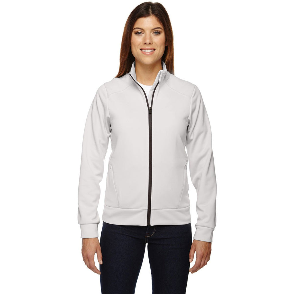 North End Women's Crystal Quartz Evoke Bonded Fleece Jacket