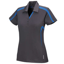 North End Women's Black Silk Accelerate Performance Polo