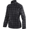 North End Women's Black Locale Lightweight City Plaid Jacket