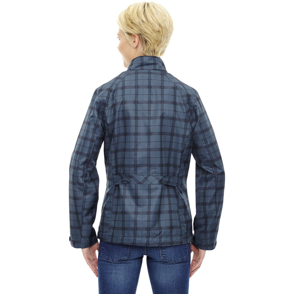 North End Women's Night Locale Lightweight City Plaid Jacket