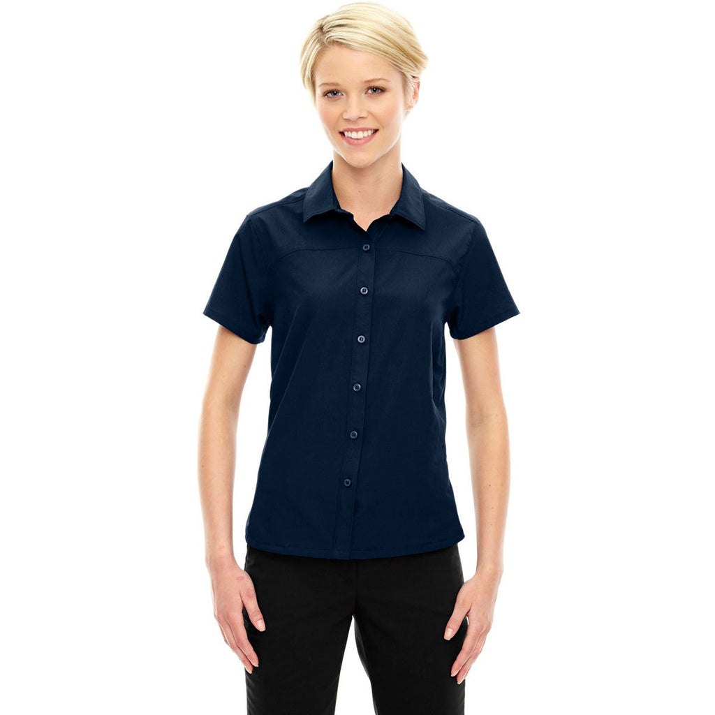 North End Women's Night Charge Performance Short-Sleeve Shirt