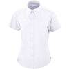 North End Women's White Charge Performance Short-Sleeve Shirt