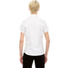 North End Women's White Charge Performance Short-Sleeve Shirt