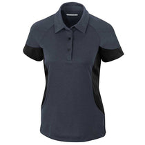 North End Women's Carbon Refresh Coffee Performance Melange Jersey Polo