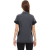 North End Women's Carbon Refresh Coffee Performance Melange Jersey Polo