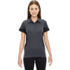 North End Women's Carbon Refresh Coffee Performance Melange Jersey Polo