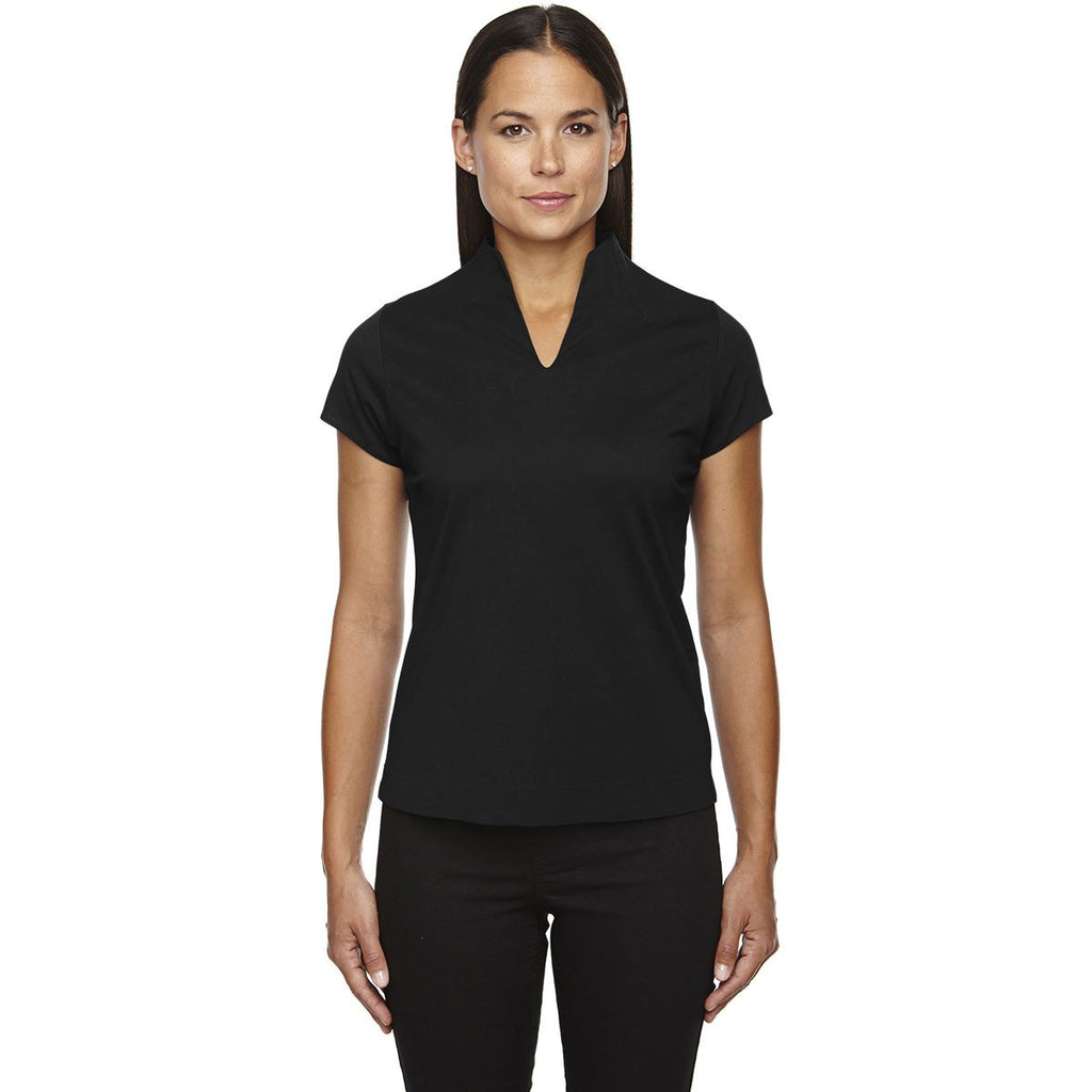North End Women's Black Weekend UTK Cool Logik Performance Polo