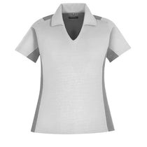 North End Women's Crystal Quartz Performance Embossed Print Polo