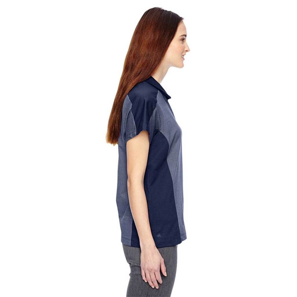 North End Women's Night Merge Blend Melange Polo