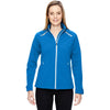 North End Women's Olympic Blue Jacket with Laser Stitch Accents