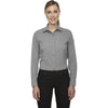 North End Women's Light Heather Melange Performance Shirt