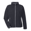 North End Women's Black/Carbon Fleece Jacket