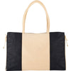 Leed's Natural/Black Resort Jute Tote