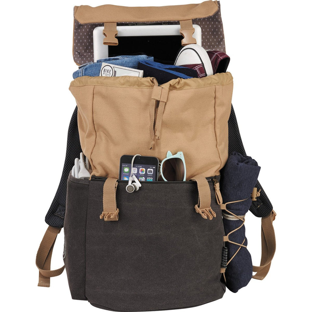 Field & Co. Tan Venture 15" Computer Backpack