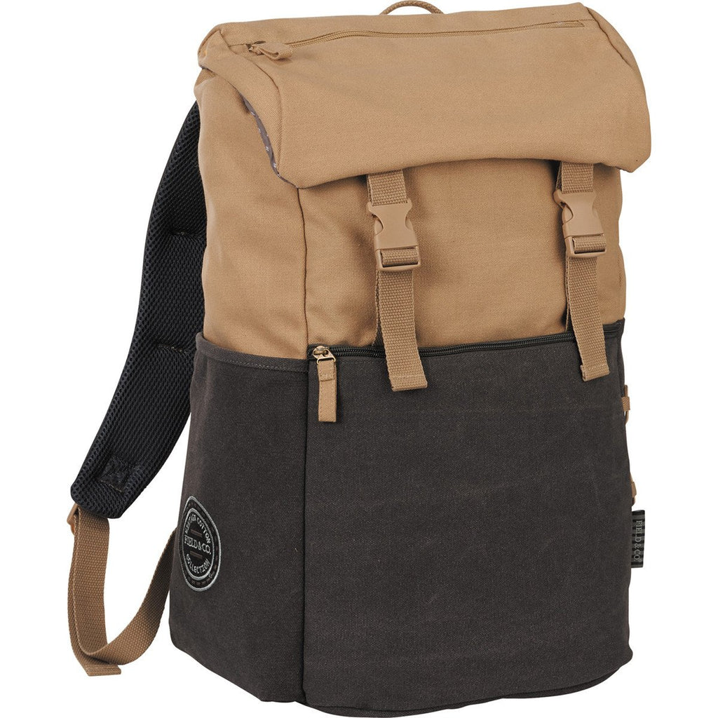Field & Co. Tan Venture 15" Computer Backpack