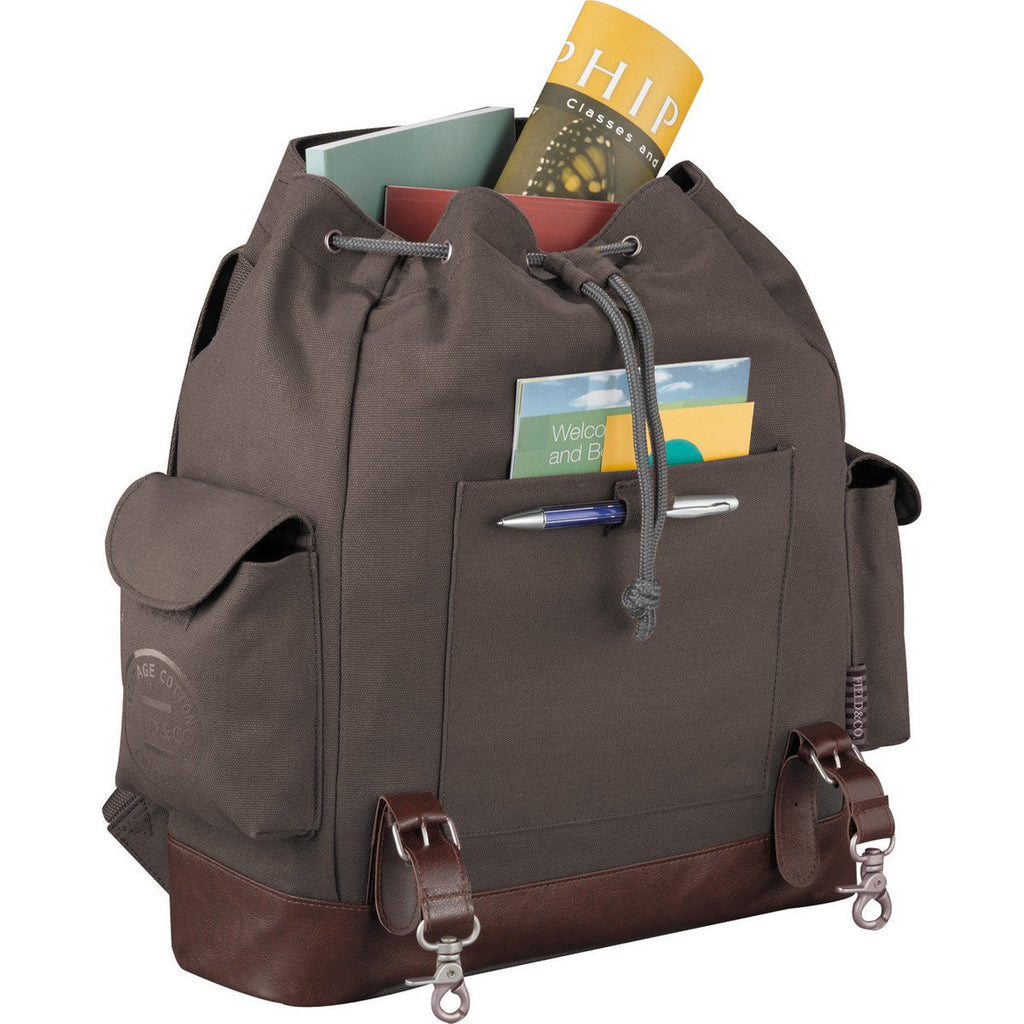Field & Co. Grey Classic Backpack