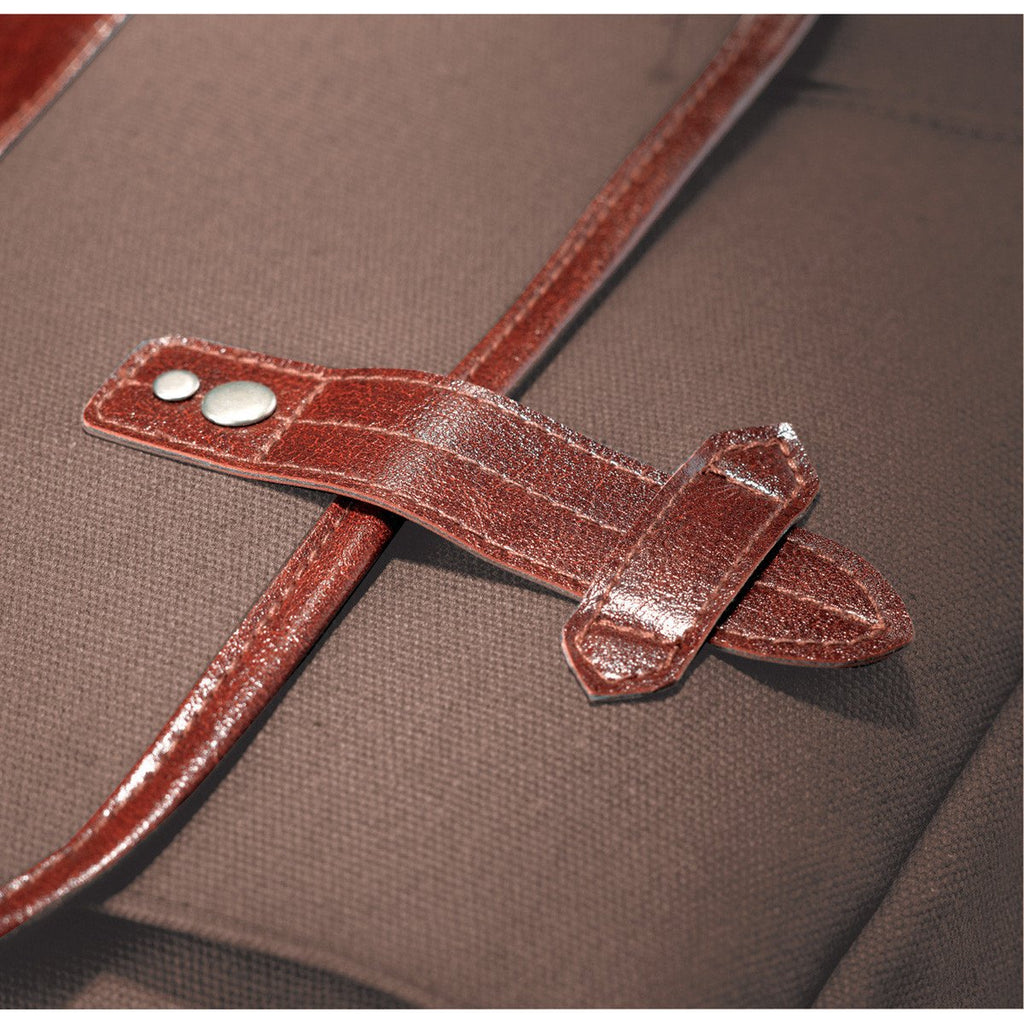 Field & Co. Grey Classic 15" Computer Messenger Bag