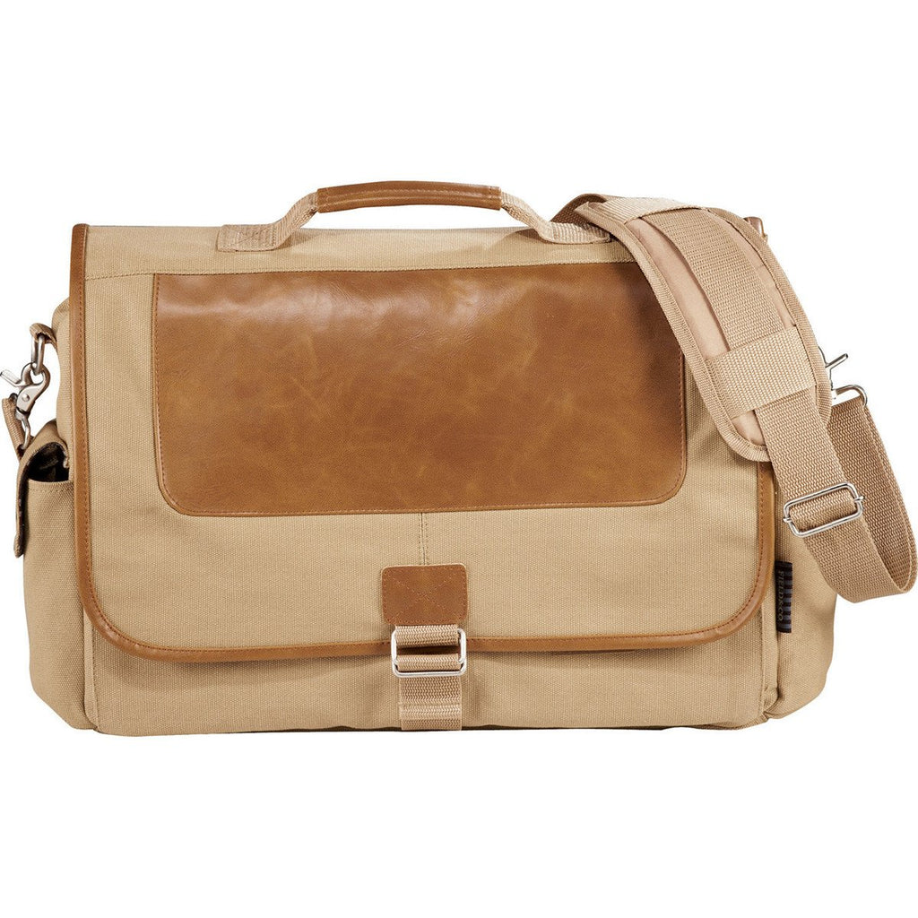 Field & Co. Light Brown Cambridge 15" Computer Messenger Bag