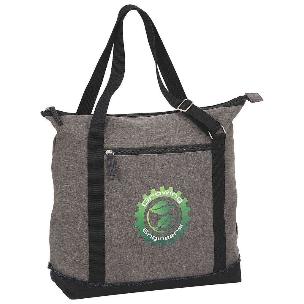 Field & Co. Grey Hudson 15" Computer Backpack Tote