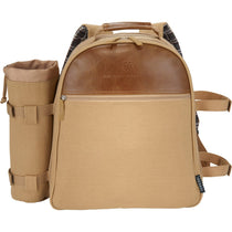 Field & Co. Light Brown Cambridge Picnic Backpack Set
