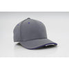Pacific Headwear Graphite/Purple Universal M2 Performance Contrast Cap